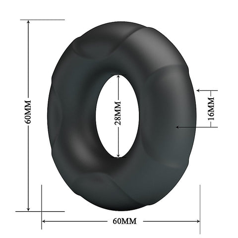 Arvell Super Soft Silicone Cock Ring No.12 by Baile