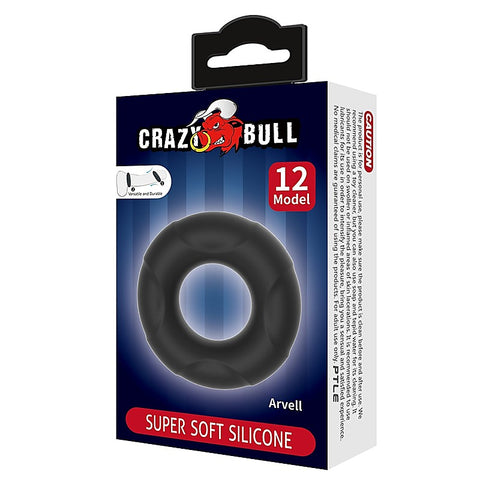 Arvell Super Soft Silicone Cock Ring No.12 by Baile