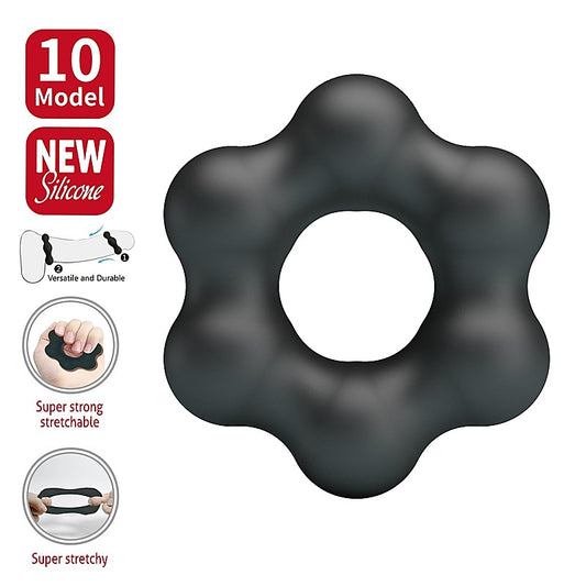 Clauzell Super Soft Silicone Cock Ring No.10 by Baile