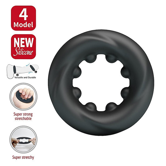 Daquez Super Soft Silicone Cock Ring No.4 by Baile
