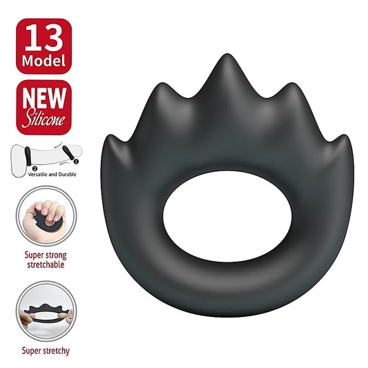 Habert Super Soft Silicone Cock Ring No.13 by Baile
