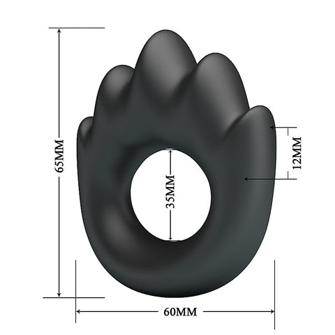 Habert Super Soft Silicone Cock Ring No.13 by Baile