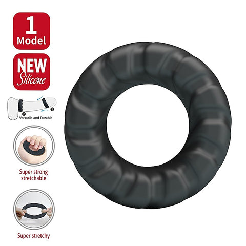 Jeriko Super Soft Stretchy Silicone Cock Ring by Baile