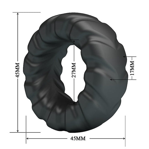 Jeriko Super Soft Stretchy Silicone Cock Ring by Baile