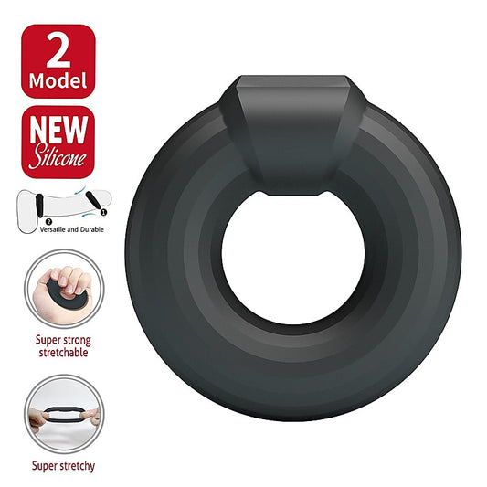 Kayke Super Soft Male Silicone Cock Ring No. 2 by Baile