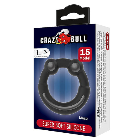 Meco Super Soft Mens Silicone Cock Ring No.15 by Baile
