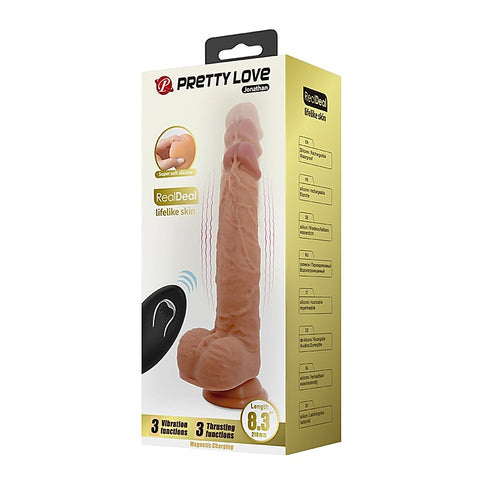 Jonathan Rechargeable Vibrating Dong by Baile