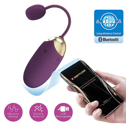 App Control Abner Love Egg Vibrator by Baile