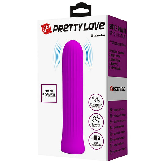 Blanche Rechargeable Bullet Vibrator by Baile