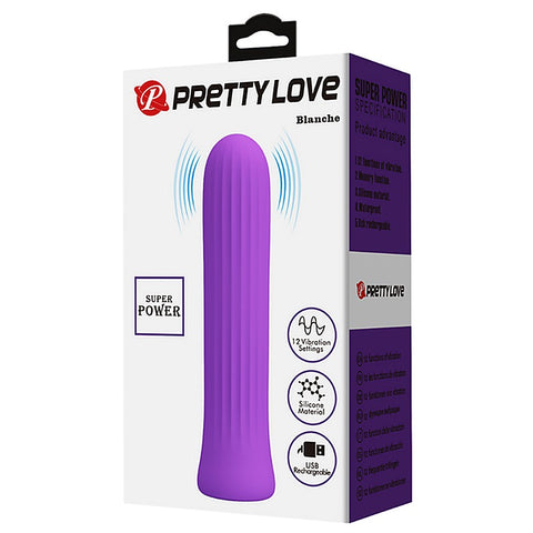 Blanche Rechargeable Bullet Vibrator by Baile