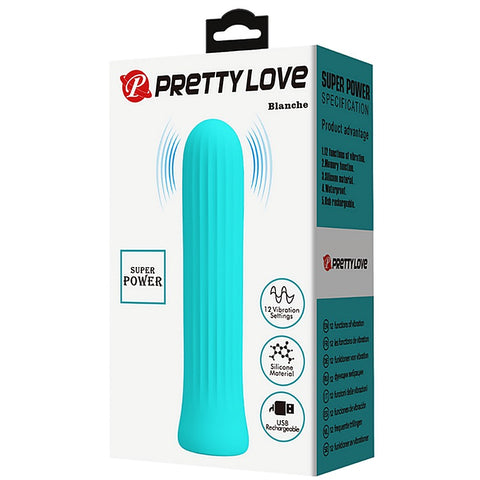 Blanche Rechargeable Bullet Vibrator by Baile