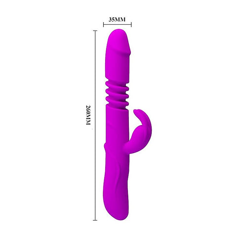 Rechargeable Rotating Rabbit Vibrator by Baile