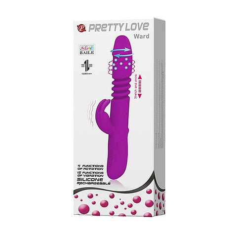 Rechargeable Rotating Rabbit Vibrator by Baile