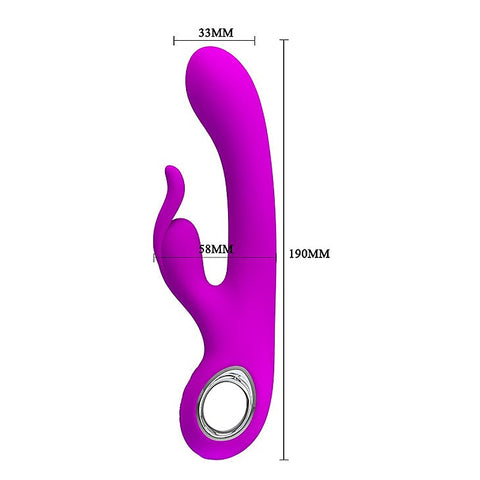 Hot Rabbit Rechargeable Vibrating Massager by Baile