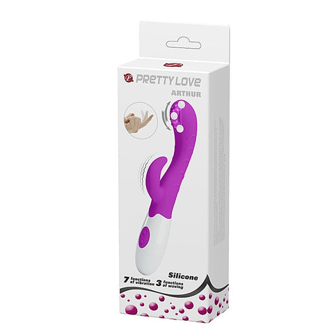 Arthur G-Spot Silicone Rabbit Vibrator by Baile