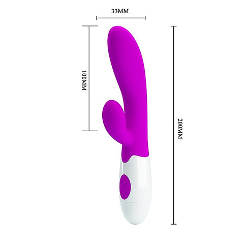 Alvis Multi Functions Rabbit Vibrator by Baile