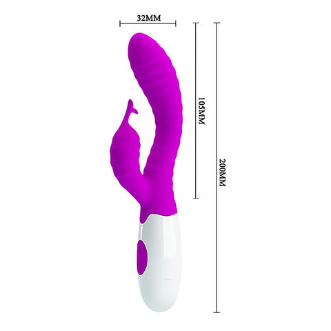 Hyman Multi Functions Thrusting Rabbit Vibrator by Baile