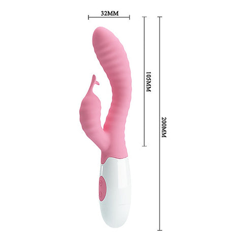 Hyman Multi Functions Thrusting Rabbit Vibrator by Baile
