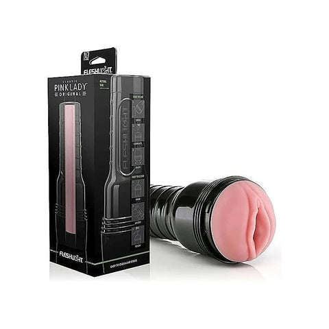Pink Lady Realistic Vagina Male Masturbator by Fleshlight