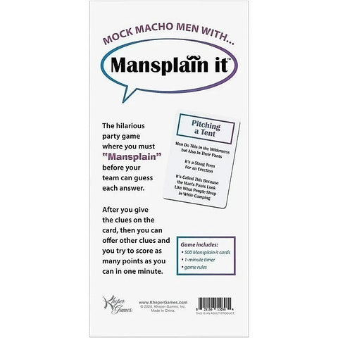 Mansplain It Game by Kheper Games