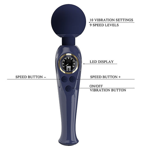Pretty Love SKYLER Vibrating Body Wand by Baile
