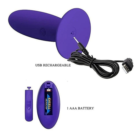Pretty Love Remote Control Vibrating Butt Plug by Baile