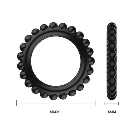 Pretty Love TITAN TPUR 3 in One Silicone Cock Ring Set
