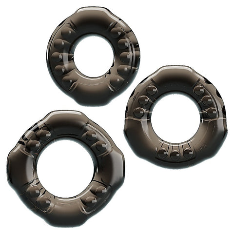 Pretty Love YVONNE Combo Male Cock Ring Set by Baile