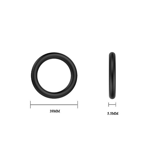 Pretty Love Rubber Set Men's Cock Ring Set by Baile