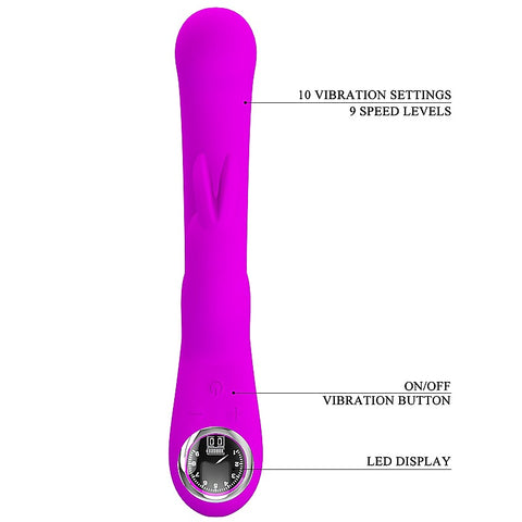 Pretty Love LAMAR Rabbit Vibrator by Baile