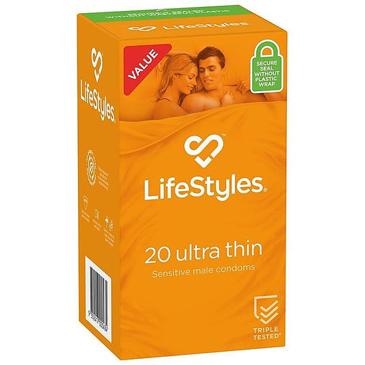 LifeStyles Ultra Thin Condoms 20s by Ansell