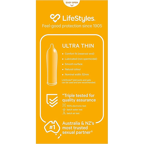 LifeStyles Ultra Thin Condoms 20s by Ansell