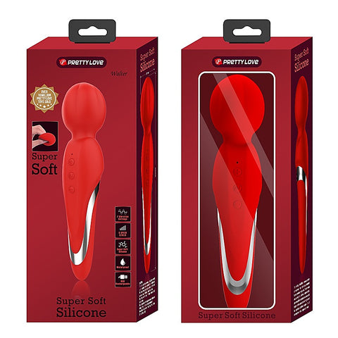 Pretty Love WALTER Super Soft Silicone Wand Massager