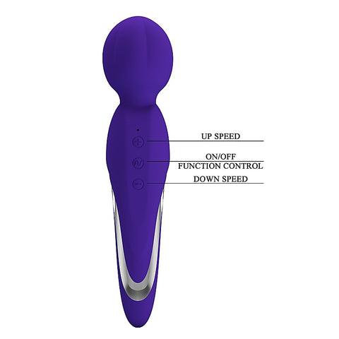Pretty Love WALTER Super Soft Silicone Wand Massager