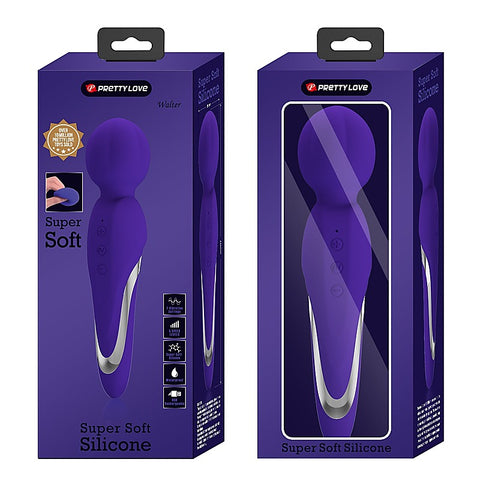 Pretty Love WALTER Super Soft Silicone Wand Massager