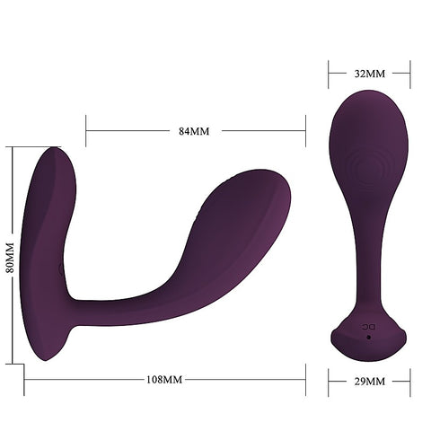 Pretty Love BAIRD Mobile App Control Silicone Vibrator