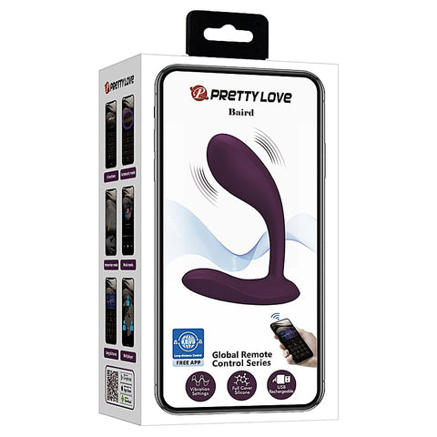 Pretty Love BAIRD Mobile App Control Silicone Vibrator