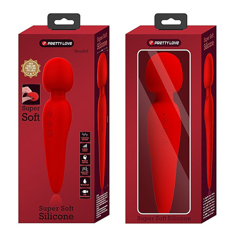 Pretty Love MEREDITH Silicone Body Wand Vibrator by Baile