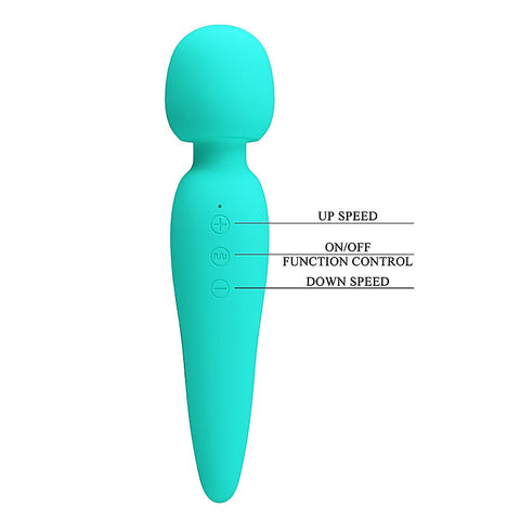 Pretty Love MEREDITH Silicone Body Wand Vibrator by Baile