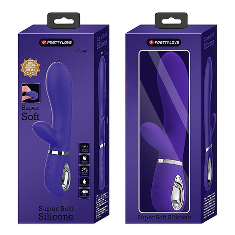 Pretty Love THOMAS Soft Silicone Rabbit Vibrator by Baile