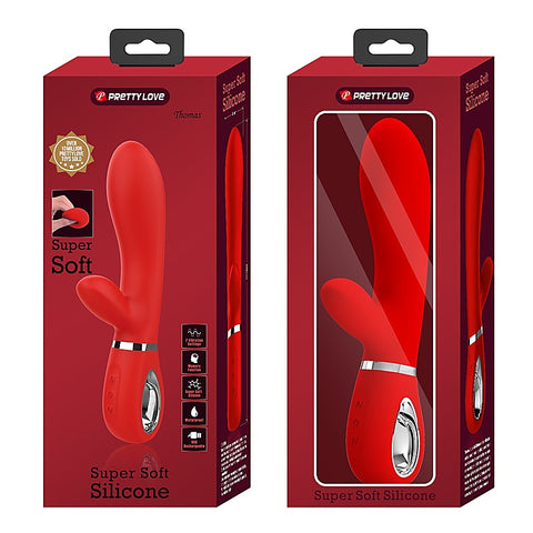 Pretty Love THOMAS Soft Silicone Rabbit Vibrator by Baile