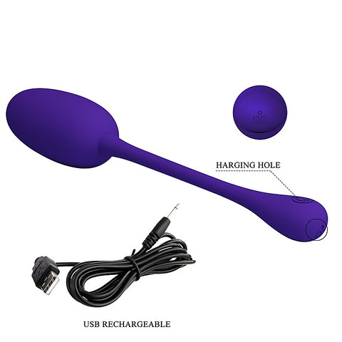 KNUCKER Silicone Egg Vibrator by Baile Pretty Love