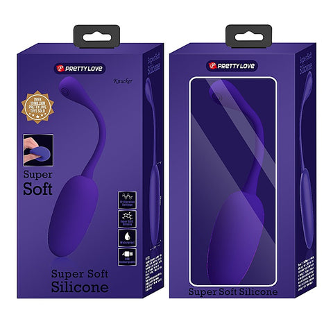 KNUCKER Silicone Egg Vibrator by Baile Pretty Love