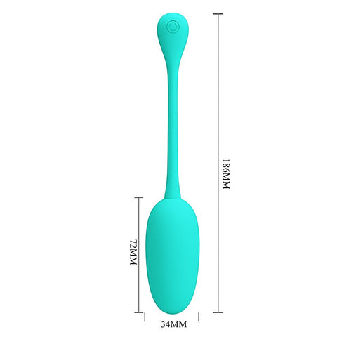 KNUCKER Silicone Egg Vibrator by Baile Pretty Love