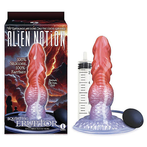Alien Nation Eruptor Squirting Fantasy Dildo by Icon Brands