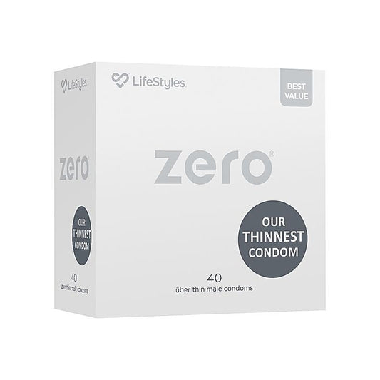 LifeStyles ZERO Condoms 40s by Ansell