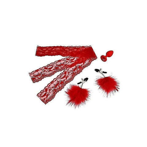 Deluxe Red Hot Couples Sex Kit by Adam & Eve