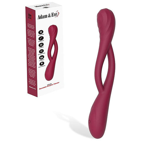 INFINITY USB Rechargeable Bendable Vibrator by Adam & Eve