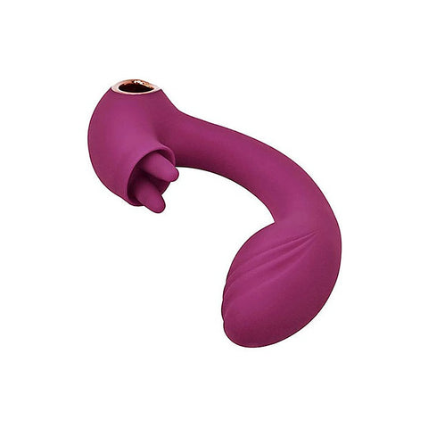 Rose Gold Clit Tickler Rabbit Vibrator by Adam & Eve