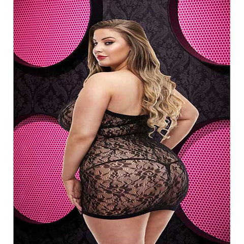 Lapdance Lingerie Lace Mini Dress XL